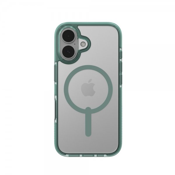 ZAGG iPhone 16 -suojakuori Santa Cruz Snap vihreä