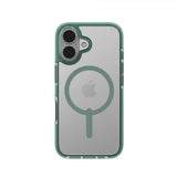 ZAGG iPhone 16 -suojakuori Santa Cruz Snap vihreä