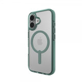 ZAGG iPhone 16 -suojakuori Santa Cruz Snap vihreä