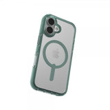 ZAGG iPhone 16 -suojakuori Santa Cruz Snap vihreä
