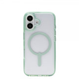 ZAGG iPhone 16 -suojakuori Santa Cruz Snap vihreä