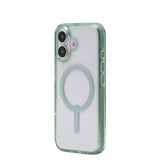ZAGG iPhone 16 -suojakuori Santa Cruz Snap vihreä