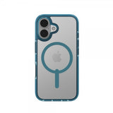 ZAGG iPhone 16 -suojakuori Santa Cruz Snap Retro Blue