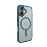 ZAGG iPhone 16 -suojakuori Santa Cruz Snap Retro Blue