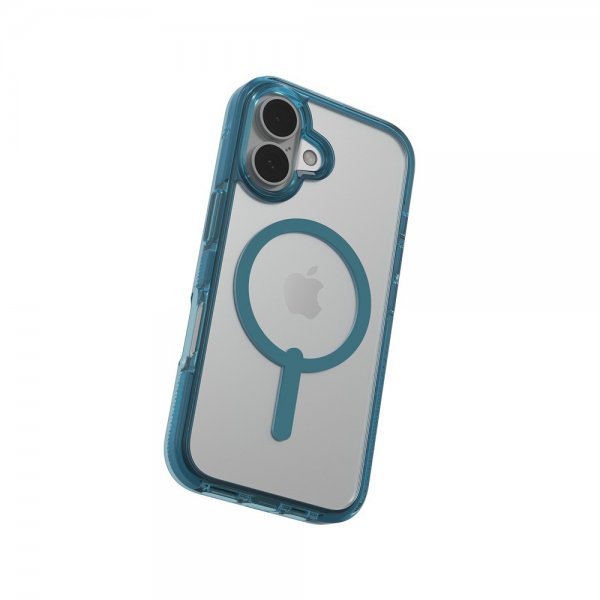 ZAGG iPhone 16 -suojakuori Santa Cruz Snap Retro Blue