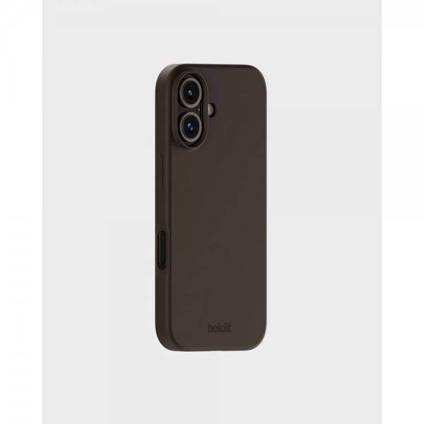 holdit iPhone 16 Silikonikuori Chocolate