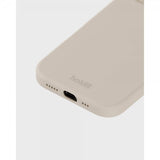 holdit iPhone 16 -silikonisuojakuori, vaaleanbeige