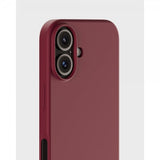 holdit iPhone 16 -silikonisuojakuori, Red Velvet