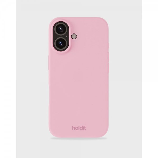 holdit iPhone 16 Silikonikuori Pinkki