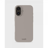holdit iPhone 16 -silikonisuojakuori, Taupe