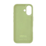 Onsala iPhone 16 -suojakuori, silikonituntuma, lime