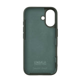 Onsala iPhone 16 -silikonisuojakuori, oliivinvihreä