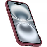 Otterbox iPhone 16 -suojakuori Symmetry Cactus Leather MagSafe Foxberry