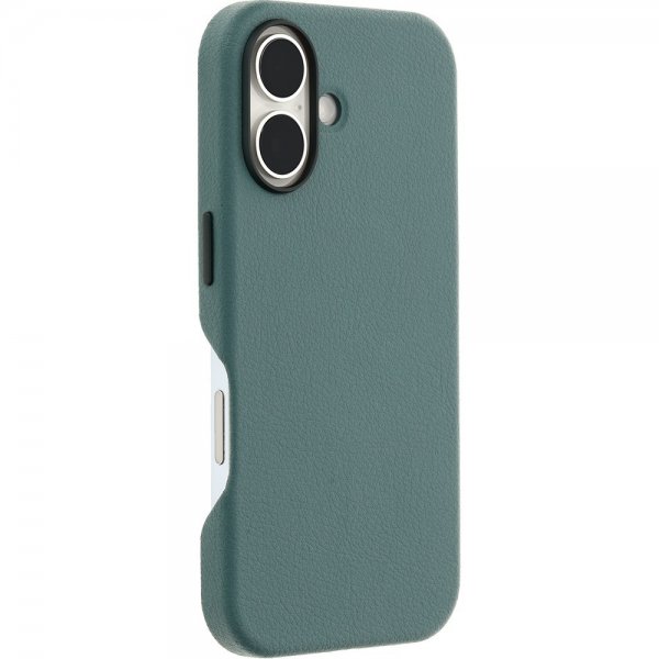 Otterbox iPhone 16 -suojakuori Symmetry Cactus Leather MagSafe Sagebrush