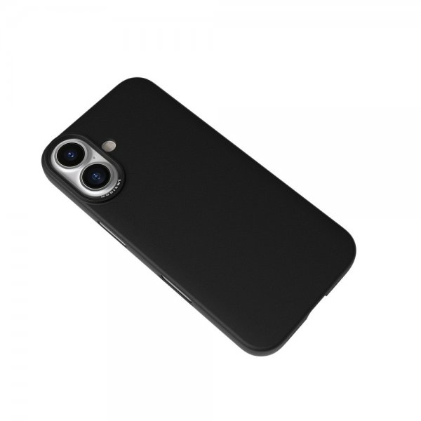 Nudient iPhone 16 Thin Case MagSafe Ink Black -suojakuori