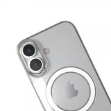 Nudient iPhone 16 -ohut suojakuori MagSafe, läpinäkyvä