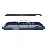 Spigen iPhone 16 Suojakuori Thin Fit MagFit Navy Blue