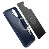 Spigen iPhone 16 Suojakuori Thin Fit MagFit Navy Blue