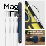 Spigen iPhone 16 -suojakuori Tough Armor MagFit Navy Blue