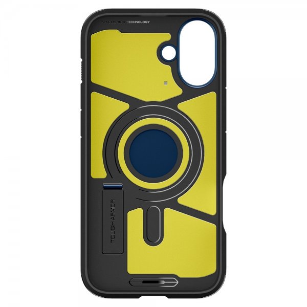 Spigen iPhone 16 -suojakuori Tough Armor MagFit Navy Blue