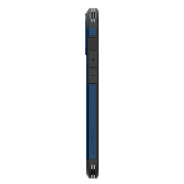 Spigen iPhone 16 -suojakuori Tough Armor MagFit Navy Blue