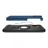 Spigen iPhone 16 -suojakuori Tough Armor MagFit Navy Blue