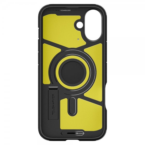 Spigen iPhone 16 Suojakuori Tough Armor MagFit Musta
