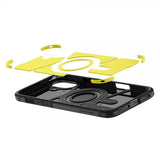 Spigen iPhone 16 Suojakuori Tough Armor MagFit Musta