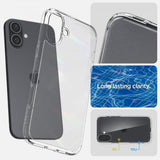 Spigen iPhone 16 Suojakuori Ultra Hybrid Frost Clear