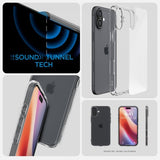 Spigen iPhone 16 Suojakuori Ultra Hybrid Frost Clear