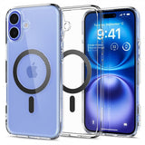 Spigen iPhone 16 -suojakuori Ultra Hybrid MagFit Carbon Fiber