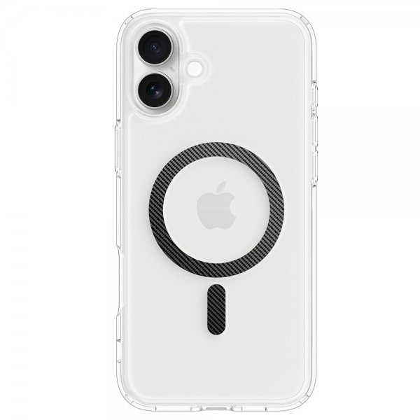 Spigen iPhone 16 -suojakuori Ultra Hybrid MagFit Carbon Fiber
