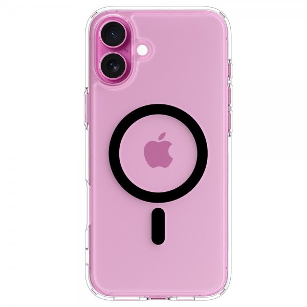 Spigen iPhone 16 -suojakuori Ultra Hybrid MagFit musta