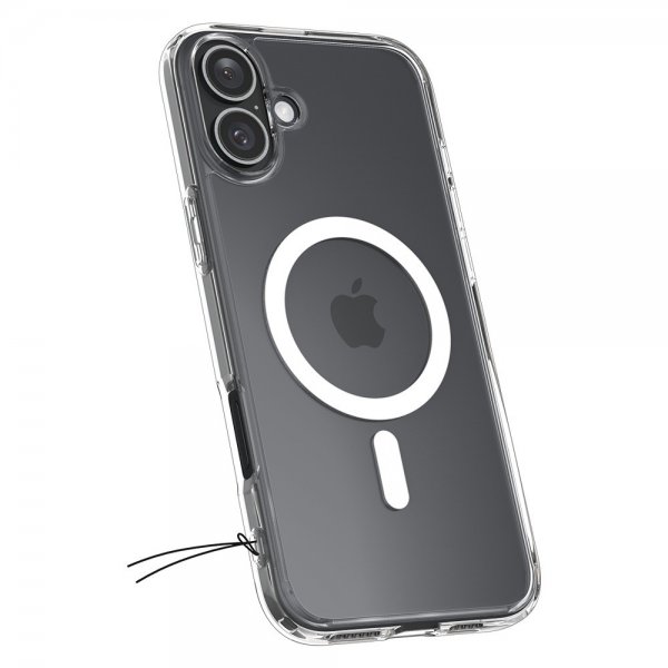 Spigen iPhone 16 Suojakuori Ultra Hybrid MagFit Valkoinen