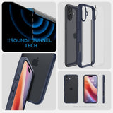 Spigen iPhone 16 -suojakuori Ultra Hybrid Navy Blue