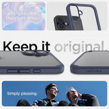 Spigen iPhone 16 -suojakuori Ultra Hybrid Navy Blue