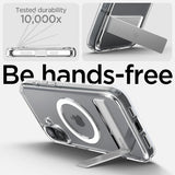 Spigen iPhone 16 Suojakuori Ultra Hybrid S MagFit Crystal Clear