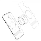 Spigen iPhone 16 Suojakuori Ultra Hybrid S MagFit Crystal Clear