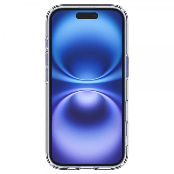 Spigen iPhone 16 Suojakuori Ultra Hybrid T MagFit Kirkas Valkoinen
