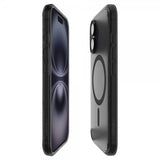 Spigen iPhone 16 -suojakuori Ultra Hybrid T MagFit Frost Black