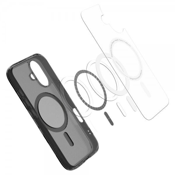 Spigen iPhone 16 -suojakuori Ultra Hybrid T MagFit Frost Black