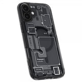 Spigen iPhone 16 -suojakuori Ultra Hybrid Zero One MagFit Musta
