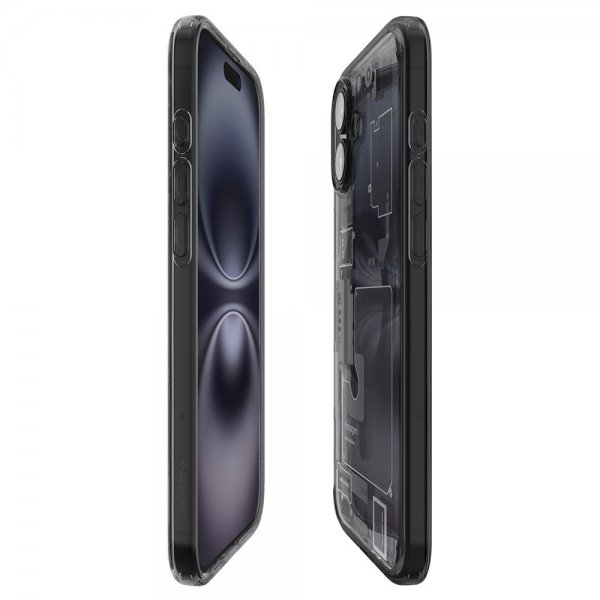 Spigen iPhone 16 -suojakuori Ultra Hybrid Zero One MagFit Musta