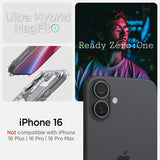 Spigen iPhone 16 -suojakuori Ultra Hybrid Zero One MagFit Musta