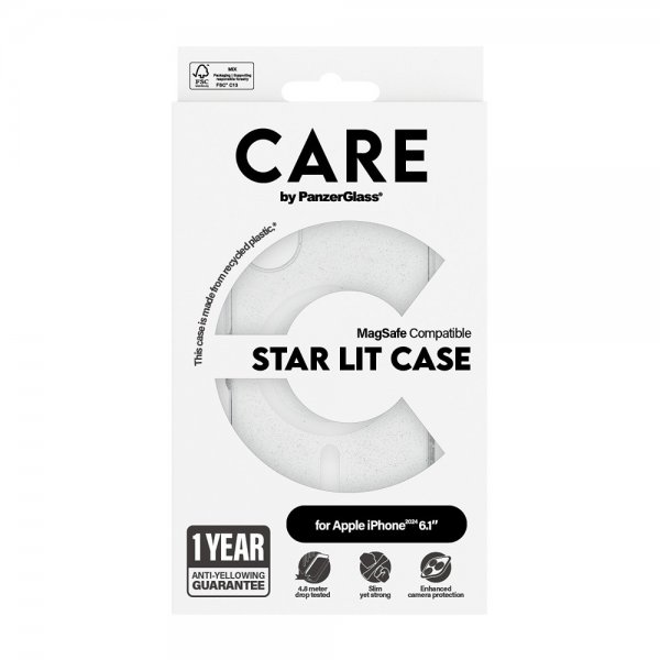CARE by PanzerGlass iPhone 16 -suojakuori Urban Combat MagSafe Star Lit
