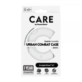 CARE by PanzerGlass iPhone 16 Kuori Urban Combat MagSafe Valkoinen