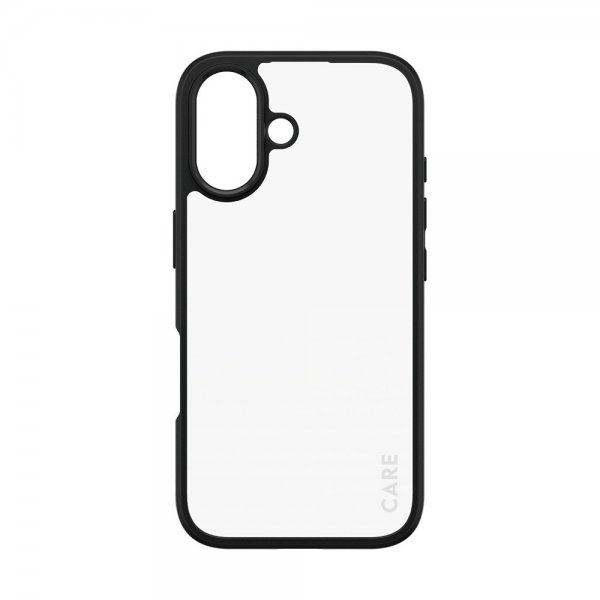 CARE by PanzerGlass iPhone 16 -suojakuori Urban Combat, musta