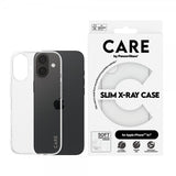 CARE by PanzerGlass iPhone 16 -suojakuori X-Ray, läpinäkyvä