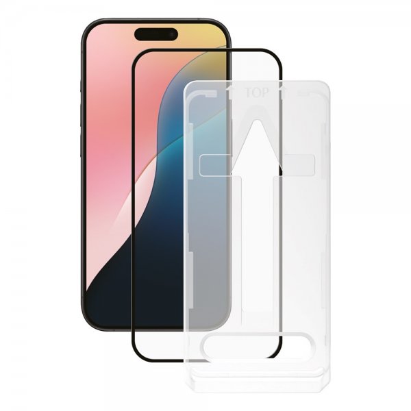 Vivanco iPhone 16 näytönsuoja koko näytölle