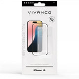 Vivanco iPhone 16 näytönsuoja koko näytölle